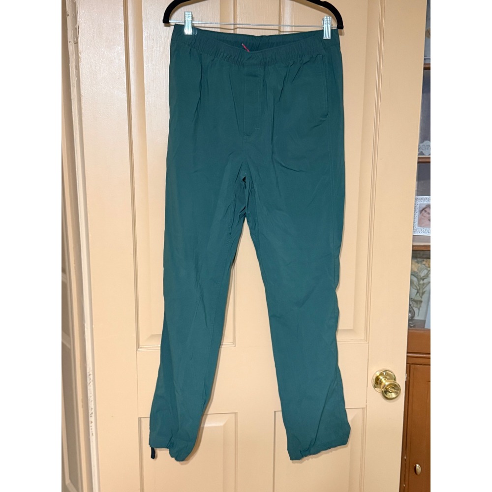 Topo Designs River Pants Mens XL Green Teal Lightweight Hiking Outdoor Trousers